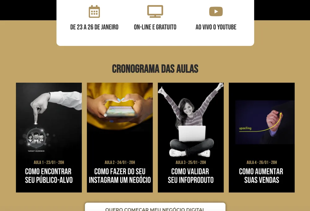 Projeto Página de Captura de Lançamento creado por REGRA Digital Business