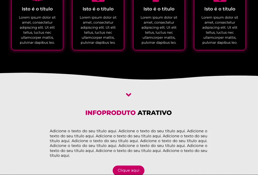 Projeto Página de Infoproduto creado por REGRA Digital Business